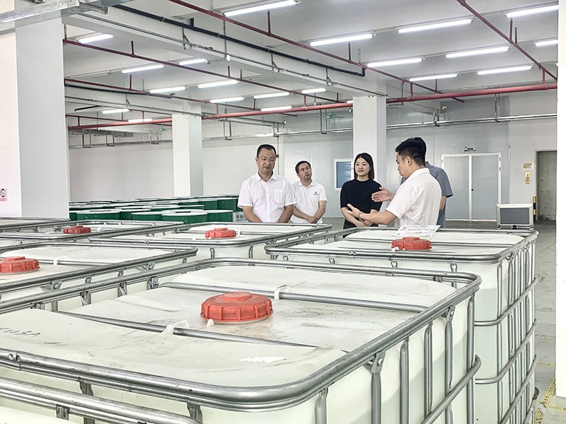 政企连心·共促发展|东莞市东城区政府领导莅临og视讯新材参观指导